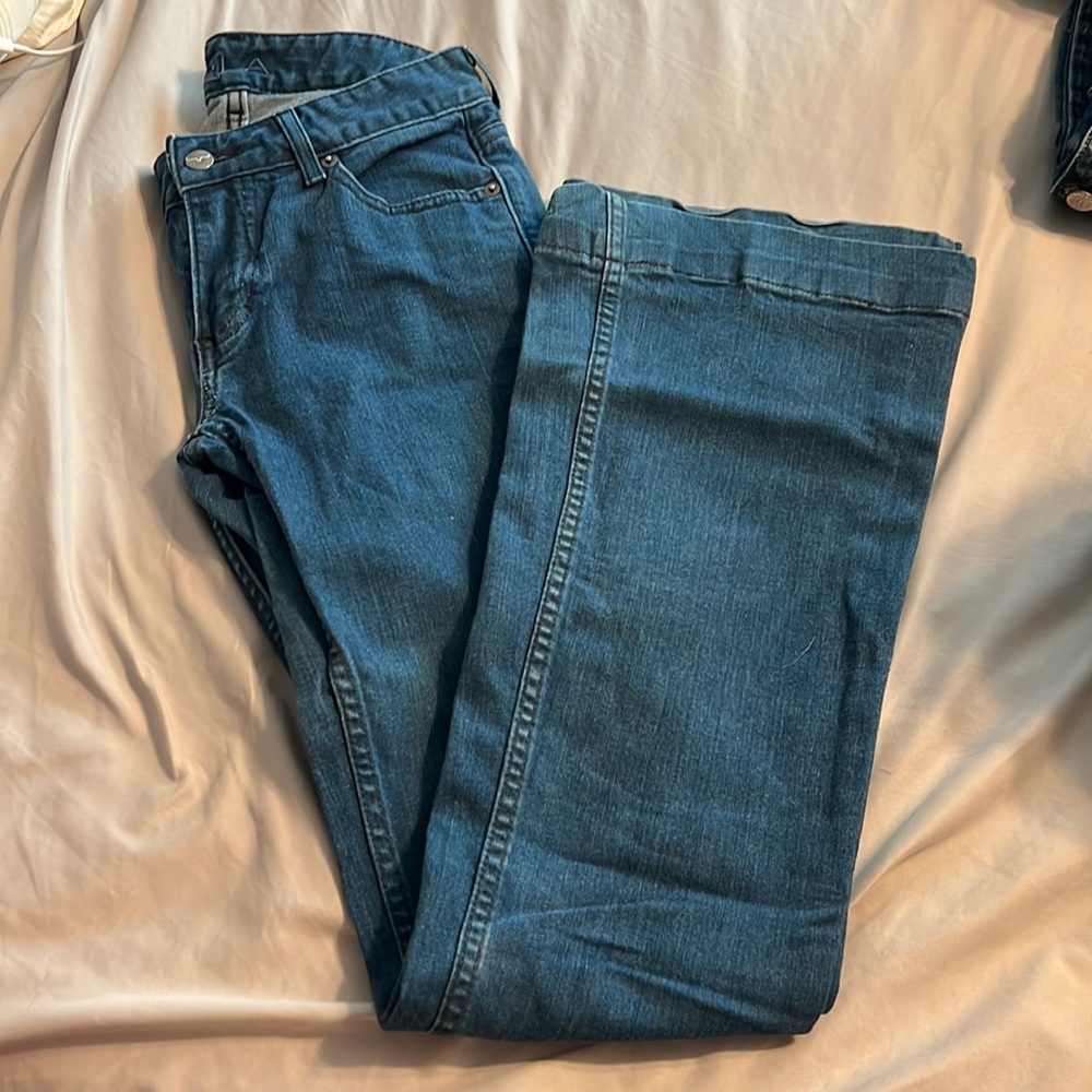 Kimes Ranch Blue Flare & Wide Leg Jeans